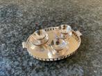 Antiek zilveren miniatuur serviesje., Ophalen, Zilver