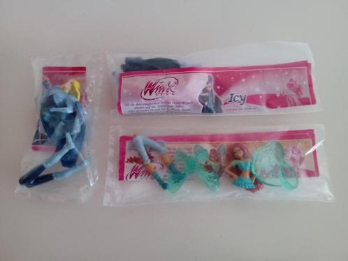 SKY, LAYLA en ICY van WINX CLUB uit Kinder Surprise eieren, Verzamelen, Verrassingseieren, Nieuw, Hardplasticfiguren, Ophalen of Verzenden