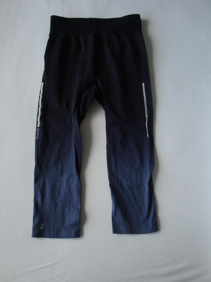 Zwart / grijze driekwart KIPRUN sport legging. Maat S., Kleding | Dames, Sportkleding, Zo goed als nieuw, Overige typen, Maat 36 (S)