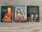 Midas dekkers, 3 boeken als nieuw, Ophalen, Zo goed als nieuw