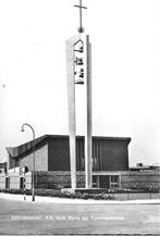Ansichtkaart Kerkrade Chevremont Lb Maria ten Hemelopneming., Ophalen of Verzenden, 1960 tot 1980, Ongelopen, Limburg