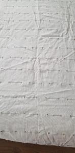 Mooie stevige canvas stof beige/bruin gemêleerd, 140x250 cm, Hobby en Vrije tijd, Stoffen en Lappen, Overige materialen, 120 cm of meer