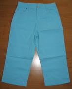 3/4 Aqua broek Menzo 38/M., Maat 38/40 (M), Blauw, Ophalen of Verzenden, Zo goed als nieuw
