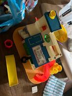 vintage sesamstraat fisher price huis, Ophalen, Gebruikt, Speelset