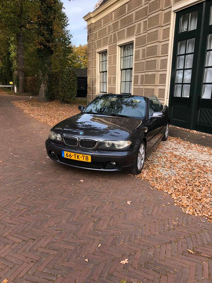BMW 3-Serie 3.0 CI 330 Cabriolet AUT 2005 Grijs, Auto's, BMW, Bedrijf, Benzine, F, Cabriolet, Automaat, Geïmporteerd, Zilver of Grijs