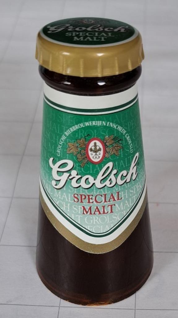 Grolsch Flesopener Flessenhals Special Malt, Verzamelen, Biermerken, Gebruikt, Flesopener, Grolsch, Ophalen of Verzenden