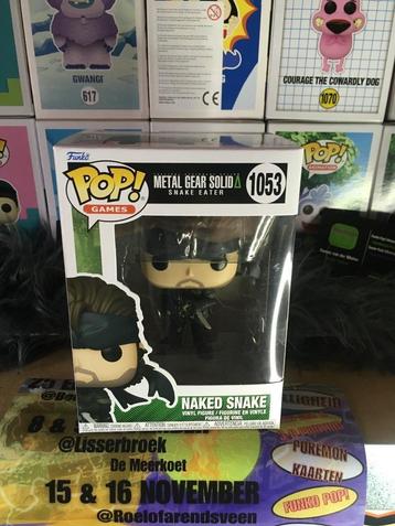 Funko Pop! Naked Snake Metal Gear Solid 1053 beschikbaar voor biedingen