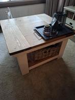Steigerhouten salontafel, Huis en Inrichting, Tafels | Salontafels, Ophalen, 100 tot 150 cm, 50 tot 100 cm, Minder dan 50 cm