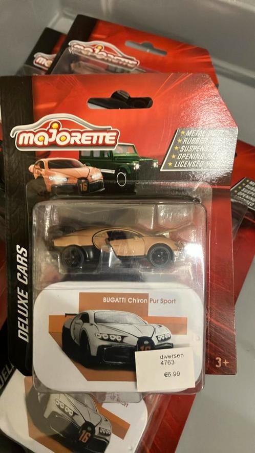 Majorette bugatti chiron, Hobby en Vrije tijd, Modelauto's | Overige schalen, Nieuw, Auto, Ophalen of Verzenden