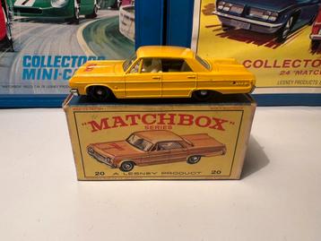 Matchbox Lesney Taxi Nr.20c Chevrolet Impala Taxi beschikbaar voor biedingen