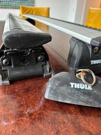 Dakdragers Thule Wingbar Volvo V60 V40 met Flush Dakrail, Auto diversen, Dakdragers, Ophalen of Verzenden, Gebruikt