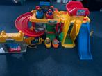 Fisher-Price Little People Garage met Auto's, Ophalen of Verzenden, Zo goed als nieuw, Jongen of Meisje