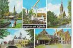 Edam, Verzamelen, Ansichtkaarten | Nederland, Ophalen of Verzenden, 1960 tot 1980, Gelopen, Noord-Holland