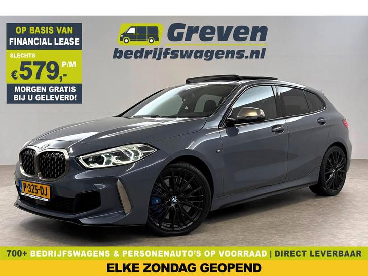 BMW 1-serie M135i xDrive M-Sport | Pano | HuD | Alcantara |, Auto's, BMW, Bedrijf, Te koop, 1-Serie, 4x4, ABS, Airbags, Airconditioning