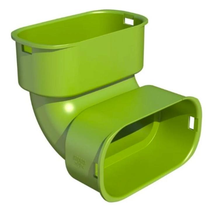 Ubbink AE35 (Air Excellent AE35sc) verticale bocht 90, Doe-het-zelf en Verbouw, Ventilatie en Afzuiging, Nieuw, Ventilator, Ophalen of Verzenden