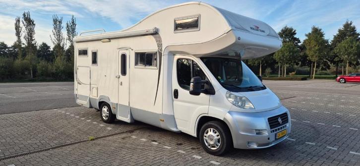Fiat Ducato - Granduca Garage - 79.000km - zeer nette staat, Caravans en Kamperen, Campers, Particulier, tot en met 4, Alkoof