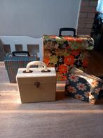 Retro single en lp koffers, Ophalen of Verzenden