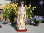 Beeld van de Heilige Philomena - porselein NECA, Ophalen of Verzenden, Zo goed als nieuw, Beeld(je), Christendom | Katholiek