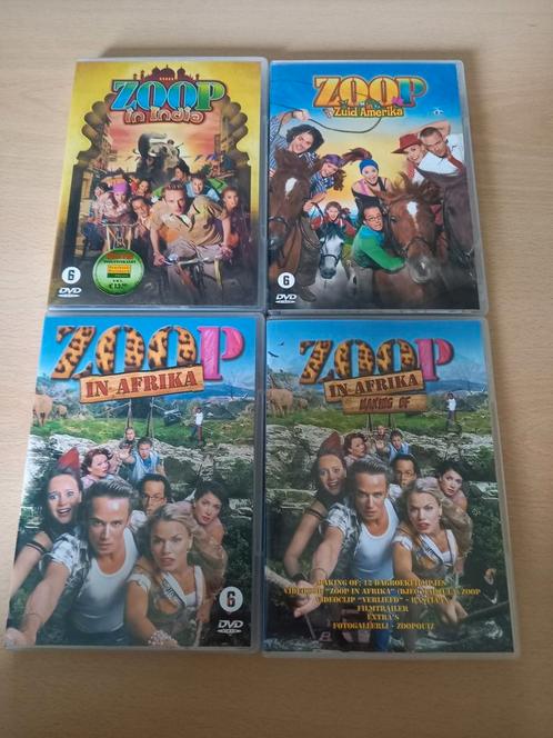 Zoop in Afrika & Making Of, Zoop in Zuid Amerika, Zoop India, Cd's en Dvd's, Dvd's | Kinderen en Jeugd, Zo goed als nieuw, Film