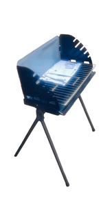 Bbcue, barbecue, gietijzeren type en 6 nieuwe spiesen, Ophalen of Verzenden, Zo goed als nieuw, Overige, Met accessoires