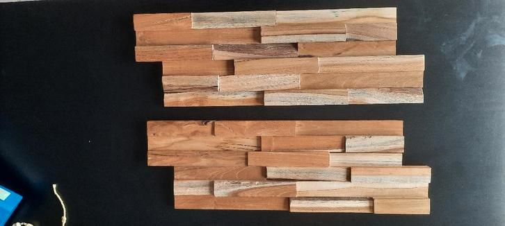 Houten wandbekleding, Doe-het-zelf en Verbouw, Hout en Planken, Nieuw, Overige typen, Overige houtsoorten, Minder dan 200 cm, Minder dan 25 mm