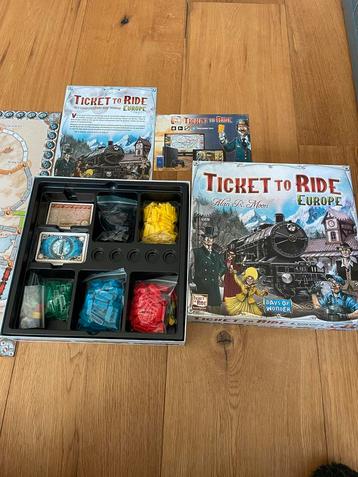 Ticket to Ride Europe - Bordspel beschikbaar voor biedingen