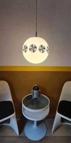 Vintage, design hanglamp. Niek Hiemstra. Op-Art, Ophalen, Hiemstra Evolux, Minder dan 50 cm