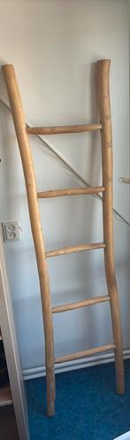 Decoratie ladder naturel, Ophalen, Zo goed als nieuw, Ladder, Minder dan 2 meter