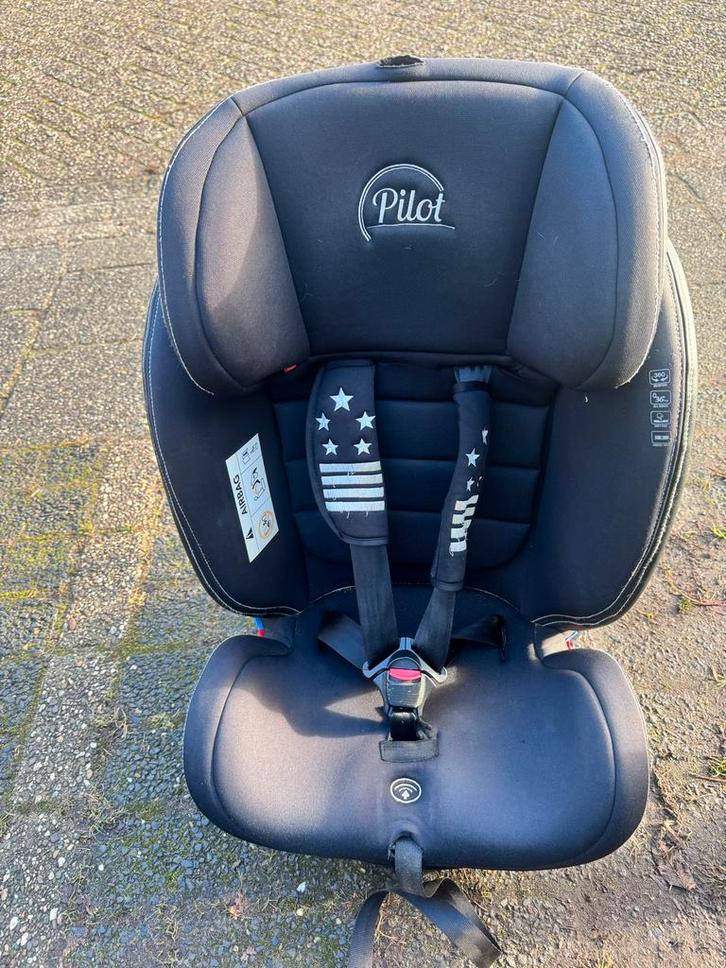 Cangaroo Pilot 360 Draaibare Autostoel met Isofix, Kinderen en Baby's, Autostoeltjes, Gebruikt, Overige merken, 9 t/m 36 kg, Isofix