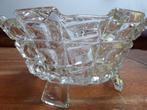 Persglazen art deco schaal, Feigl & Morawetz, Libochovice, Antiek en Kunst, Antiek | Glas en Kristal, Ophalen of Verzenden