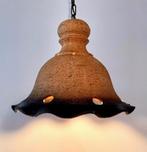 Eyecatcher natuurlijke Brutalist 70 hanglamp, Huis en Inrichting, Lampen | Hanglampen, Brutalist natural vintage, Ophalen of Verzenden