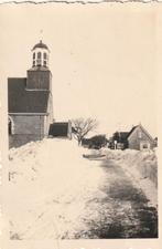 Texel  januari 1942 winter sneeuw 4x  oude foto,s cocksdorp, Verzamelen, Ansichtkaarten | Nederland, Ophalen of Verzenden, 1940 tot 1960