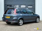 Peugeot 206 SW 1.4-16V Air-line 3 NAP|APK|AIRCO, Voorwielaandrijving, Zwart, 4 cilinders, Origineel Nederlands