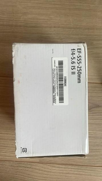 Canon EF-S55-250 mm beschikbaar voor biedingen