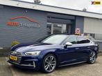 Audi S5 Sportback 3.0 TFSI quattro pano B&O SCM5 camera carb, Gebruikt, 2995 cc, Blauw, Leder