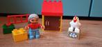 Duplo oma met kippenhok, Kinderen en Baby's, Speelgoed | Duplo en Lego, Ophalen of Verzenden, Zo goed als nieuw, Complete set