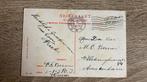 Oude ansichtkaart Scheveningen militair 1917 in Wouw, Verzamelen, Ansichtkaarten | Nederland, Ophalen of Verzenden, Voor 1920
