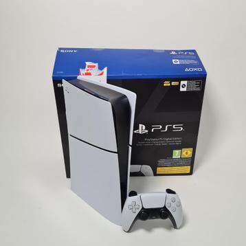 Playstation 5 Slim 1TB Digital met Controller beschikbaar voor biedingen