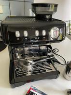 Nauwelijks gebruikte Solis espressomachine type 1018, Koffiebonen, Afneembaar waterreservoir, Zo goed als nieuw, Koffiemachine