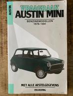 Vraagbaak Austin Mini, Auto diversen, Handleidingen en Instructieboekjes, Ophalen of Verzenden
