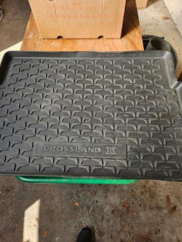 Rubber kofferbak mat Opel Crossland 2017 beschikbaar voor biedingen