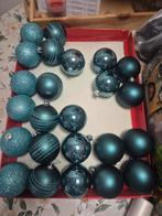 Petrol kleurige kerstballen, Diversen, Kerst, Ophalen