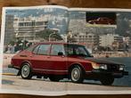 NL Brochure Saab 900 | 1980, Ophalen of Verzenden, Zo goed als nieuw, Overige merken