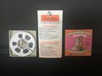 3 x 8mm Walt Disney teken Filmpjes (zie omschrijving), 8mm film, Ophalen of Verzenden