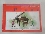 Alfred's Piano Lesboek Niveau 1A - Nederlandse Editie, Boeken, Ophalen of Verzenden, Gelezen, Instrument, Willard A. Palmer, Morton Manus, Amanda Vick Lethco