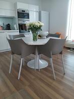 Drno designstoel philipstarck 4xgrijs p.s50eu, Huis en Inrichting, Stoelen, Ophalen, Zo goed als nieuw, Grijs, Vier