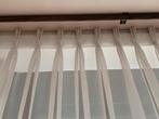 Witte Vitrage met trippel plooi H241x300 Br cm, Huis en Inrichting, Ophalen, 200 cm of meer, Zo goed als nieuw, Klassiek