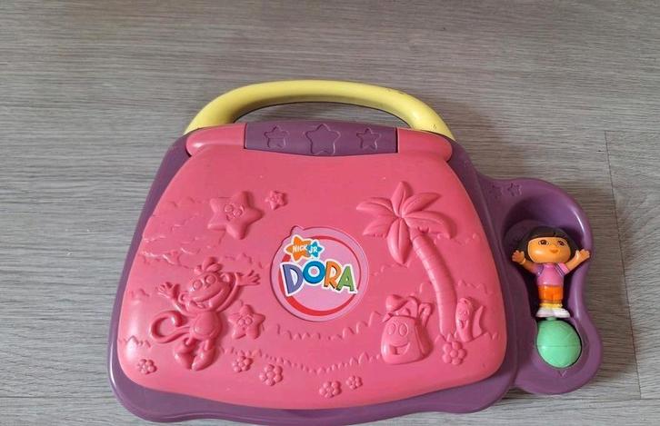 Dora Avonturen Laptop - VTech, Kinderen en Baby's, Speelgoed | Educatief en Creatief, Gebruikt, Elektronica, Taal en Lezen, Rekenen