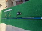 bolognese  carbon 7m met molen en dobbers, Watersport en Boten, Ophalen of Verzenden, Zo goed als nieuw, Complete set