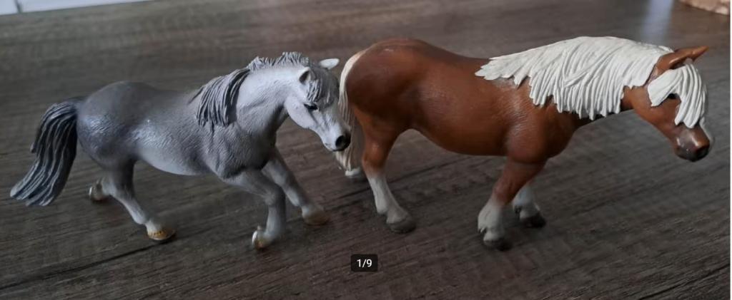 2 nieuwe Schleich paardjes, Ophalen of Verzenden, Nieuw, Paard, Beeldje of Figuurtje